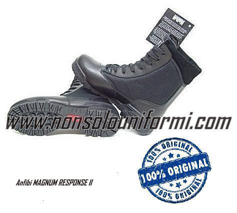 Anfibio scarponcino militare basso Magnum jump 2 .H black impermeabile,  Negozio Militare