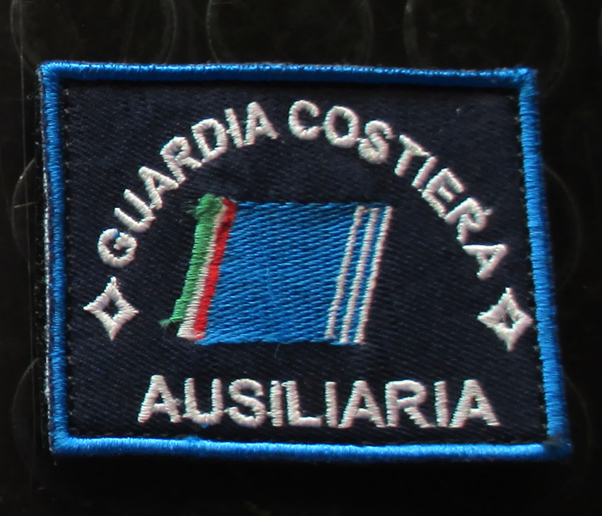 Patch Rett. 50x70mm - Guardia Costiera Ausiliaria